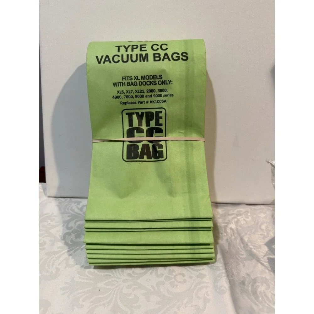 Pack of‎ 11 Oreck XL Type CC Vacuum Cleaner Bags AK1CC6A Open Box